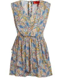 MAX&Co. - X Chufy Paisley Print Mini Dress - Lyst