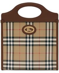 Burberry - Mini Canvas Pocket Bag - Lyst