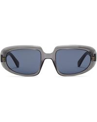 Loewe - Rectangular Steps Sunglasses - Lyst