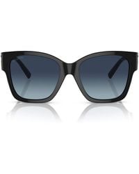 Tiffany & Co. - Acetate Square Oversized Sunglasses - Lyst
