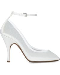 Alaïa - Mesh Ankle-Strap Pumps 100 - Lyst