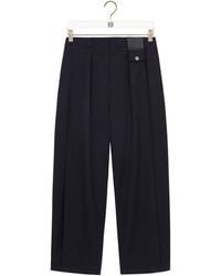 Loewe - Cavalry Twill Trousers - Lyst
