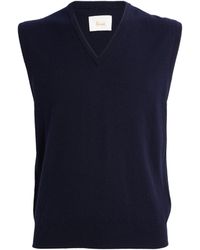 Harrods - Cashmere V-neck Sweater Vest - Lyst