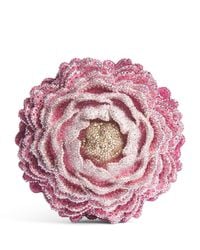 Judith Leiber - Crystal-Embellished Peony Clutch Bag - Lyst