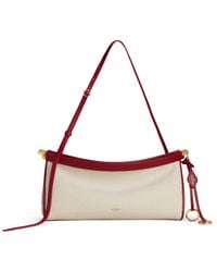 Alaïa - Medium Canvas Le Click East West Shoulder Bag - Lyst