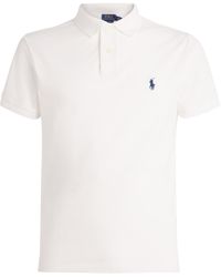 Polo Ralph Lauren - Cotton Mesh Slim-Fit Polo Shirt - Lyst