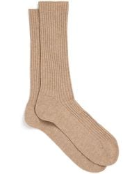 FALKE - Wool-Cashmere-Blend Cosy Boot Socks - Lyst