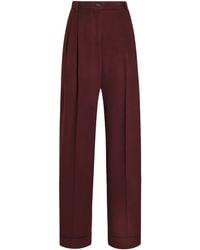 Dolce & Gabbana - Cashmere Tailored Trousers - Lyst