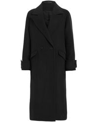 mabel oversized wool blend coat
