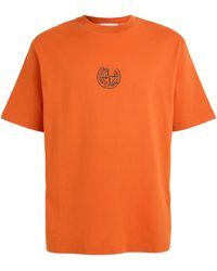 Stone Island - Cotton Vertical Compass T-Shirt - Lyst