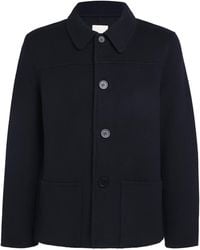 Sandro - Double-Face Wool Worker Jacket - Lyst
