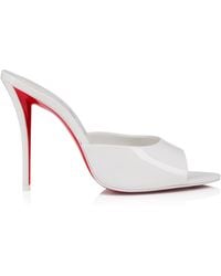 Christian Louboutin - Miss Z Mule Patent Leather Mules 100 - Lyst