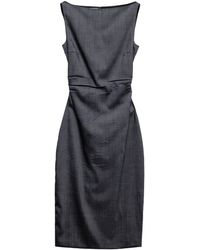 Prada - Mohair-Blend Midi Dress - Lyst