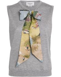 Thom Browne - Cashmere-Silk-Blend Nantucket Sweater Vest - Lyst