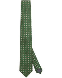 Eton - Silk Chain Print Tie - Lyst