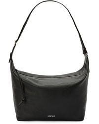 Loewe - Leather Cubi Cross-Body Bag - Lyst