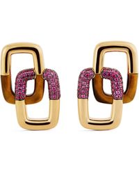 Emily P. Wheeler - Yellow Gold And Sapphire Peggy Stud Earrings - Lyst