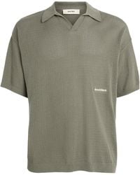 About Blank - Knitted Resort Polo Shirt - Lyst