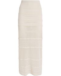 Devon Windsor - Crochet Yasmin Maxi Skirt - Lyst