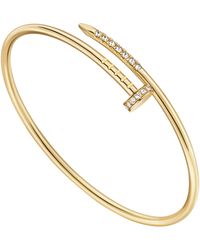 Cartier - Small And Diamond Juste Un Clou Bracelet - Lyst