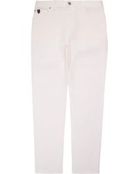Brioni - Stretch-Denim Straight Jeans - Lyst