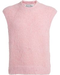 About Blank - Brushed Knit Sweater Vest - Lyst