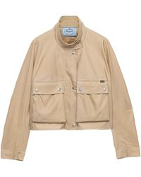 Prada - Washed Re-Nylon Jacket - Lyst