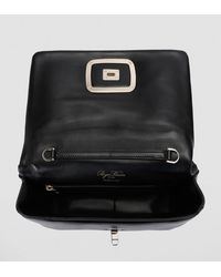 Roger Vivier Sexy Choc Clutch in White | Lyst