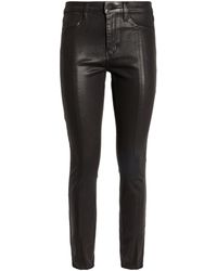 L'Agence - Jyothi Coated High-rise Split Ankle Jean - Lyst