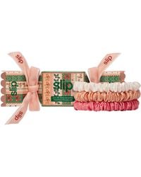 Slip - Pure Silk Noelle Skinny Scrunchie Trio Cracker - Lyst