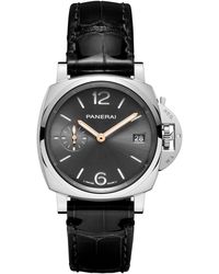 Panerai - Stainless Steel Luminor Due Watch - Lyst