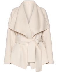 Marella - Virgin Wool Belted Coat - Lyst