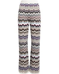 Missoni - Chevron Knit Trousers - Lyst