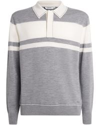 Jonathan Simkhai - Wool Stripe Rugby Shirt - Lyst