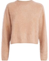 Soft Goat - Brushed Cashmere Crew-Neck Sweater - Lyst