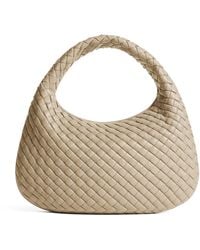 Bottega Veneta - Small Leather Veneta Top-Handle Bag - Lyst