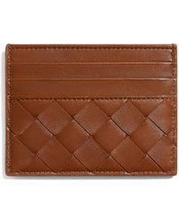 Bottega Veneta - Nappa Leather Card Holder - Lyst