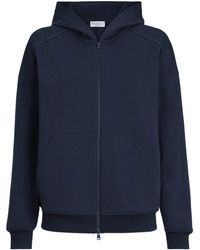 Brunello Cucinelli - Stretch-Cotton Embellished Hoodie - Lyst