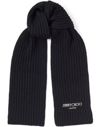 Jimmy Choo - Yukiko Virgin Wool Scarf - Lyst