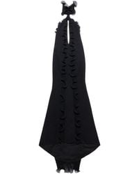 Tom Ford - Silk Crepe Ruffle Maxi Dress - Lyst