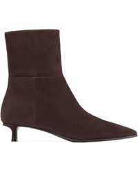 Jimmy Choo - Lory 35 Suede Ankle Boots - Lyst