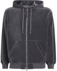 Tom Ford - Velour Zip-Up Hoodie - Lyst