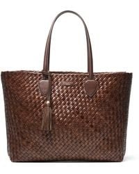 Aspinal of London - Large Leather Island Tote Bag - Lyst