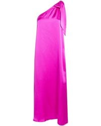 Heidi Klein - Silk Asymmetric Ithaca Midi Dress - Lyst