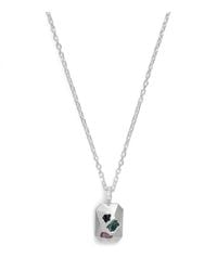 The Ouze - Sterling And Sapphire Necklace - Lyst