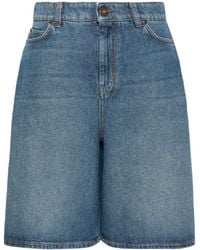 Weekend by Maxmara - Denim Shorts - Lyst