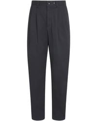 Rag & Bone - Cotton Pleated Baggy Chinos - Lyst