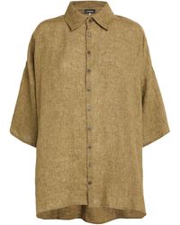 Eskandar - Linen A-line Shirt - Lyst
