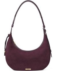Aspinal of London - Small Leather Soho Crescent Shoulder Bag - Lyst