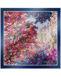 Max Mara - Silk Printed Scarf - Lyst